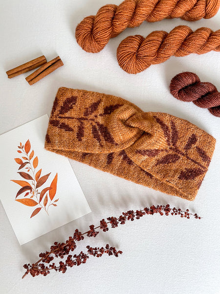 Atelier : apprendre le jacquard en tricotant un headband