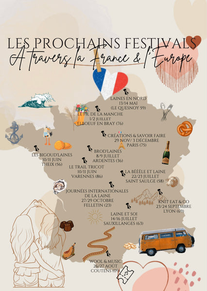 Guide : Les différents festivals en France & à travers l'Europe cette année