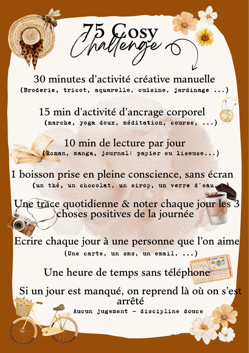 Le 75 COSY challenge