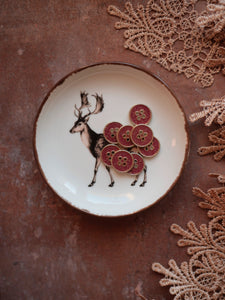 Bouton Esmée - Manger les framboises de la voisine