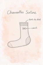 Charger l'image dans la galerie, Kit chaussettes sixtine