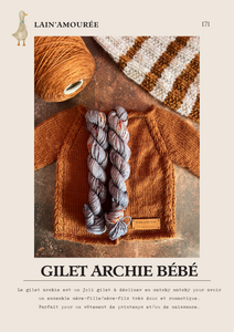kit gilet Archie bébé