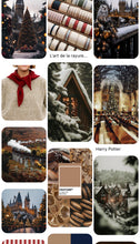 Charger l&#39;image dans la galerie, Ecrin de laine de Noël : un noël à Poudlard (petite box)