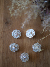 Charger l'image dans la galerie, Bouton fleur &amp; perle