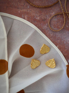 Bouton Feuille d'automne OR