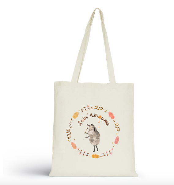 Sac en coton - Lain'amourée